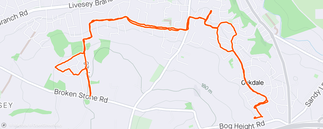 Map of the activity, A Slow Plod