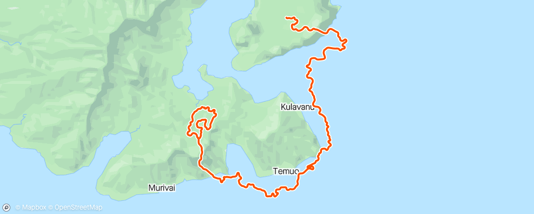 Карта физической активности (Zwift - Group Ride: PACK SUB2 Weekend Recovery (D) on Going Coastal in Watopia)