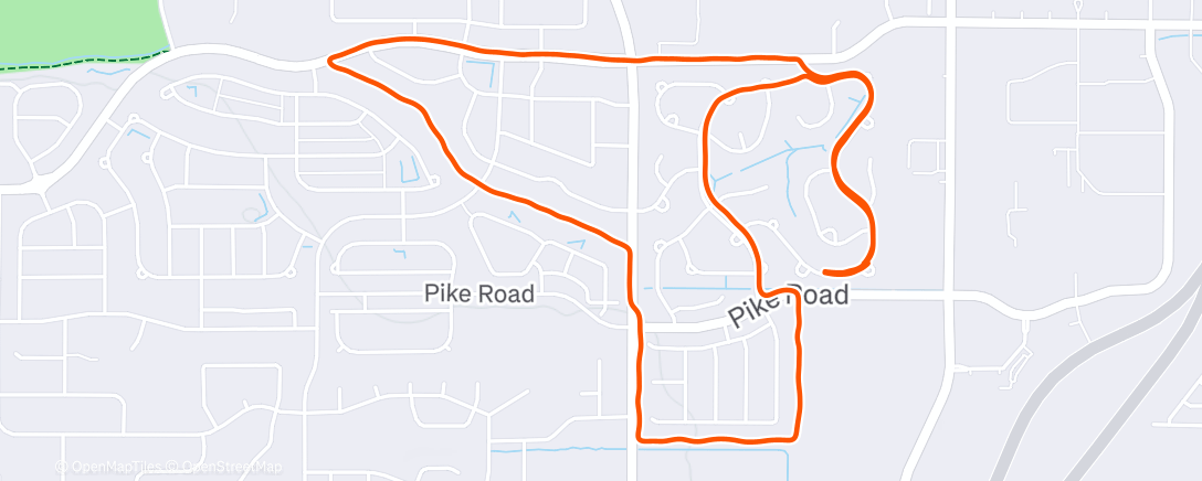 Map of the activity, Double + strides