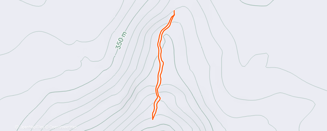 Map of the activity, Spaziergang am Nachmittag