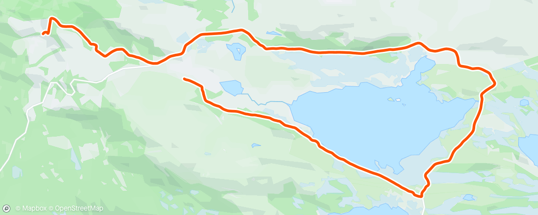 Map of the activity, Øyerfjellet