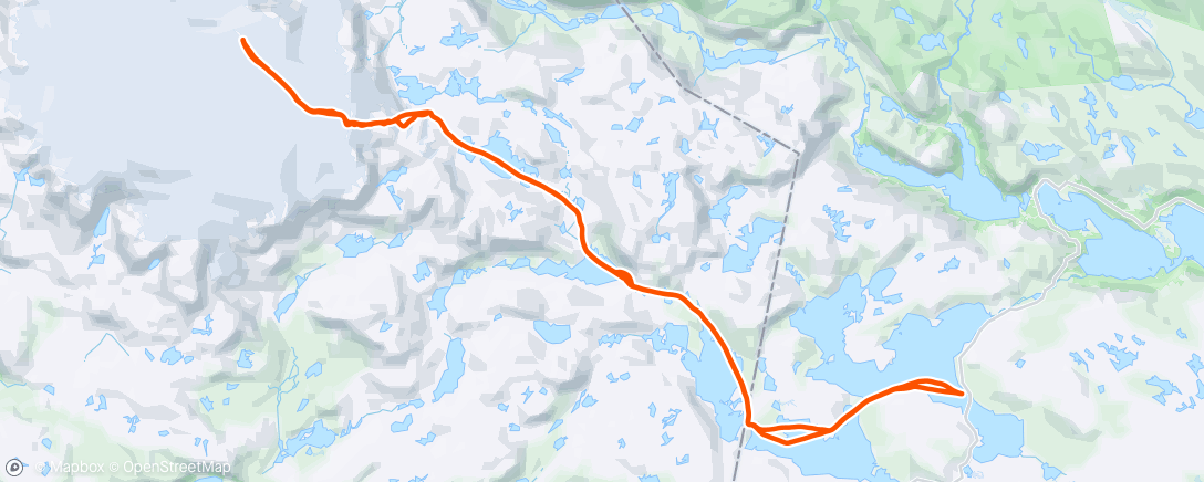 Map of the activity, Gletschertour