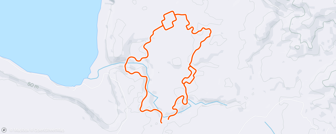 Map of the activity, #094(Zwift - Two Village Loop in Makuri Islands)