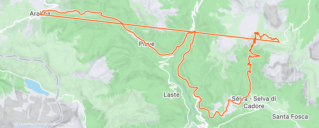 Map of the activity, ROUVY