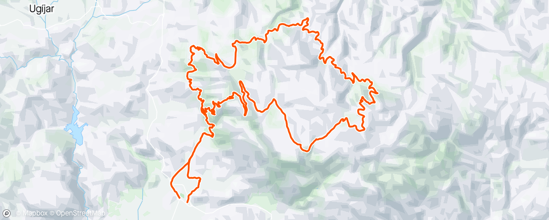 Map of the activity, UCI GRAVEL SERIES BERJA