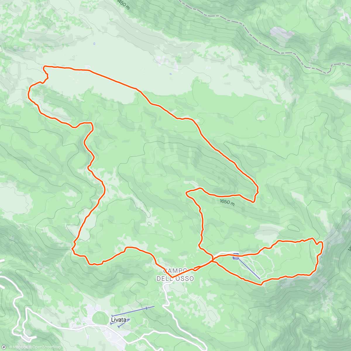 Mapa da atividade, Va là che bici!