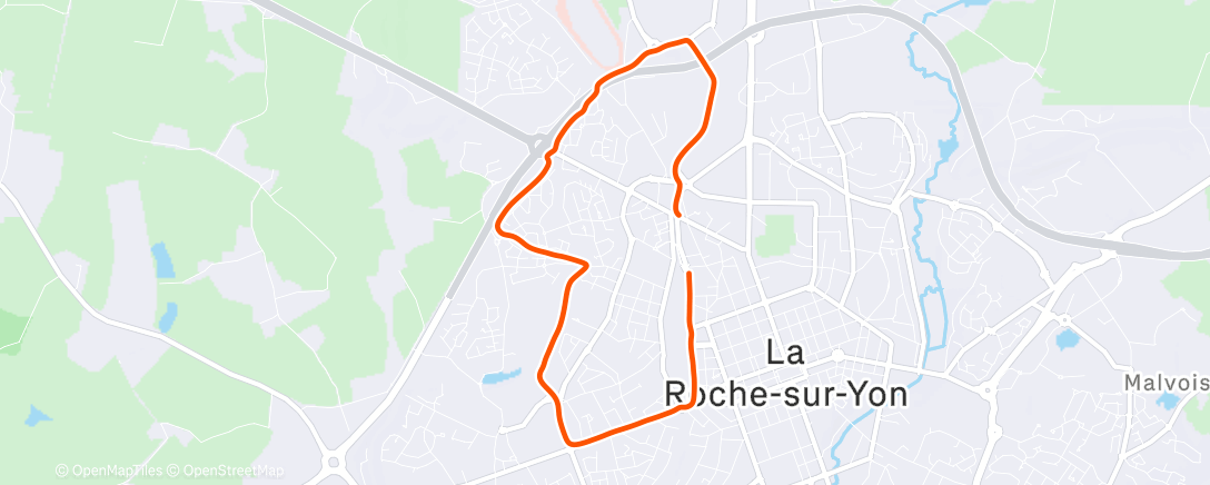 Map of the activity, 40' LIT 🤒