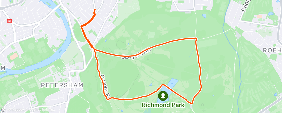 Map of the activity, BARCH Morning Run 🏃‍♂️☕️☀️