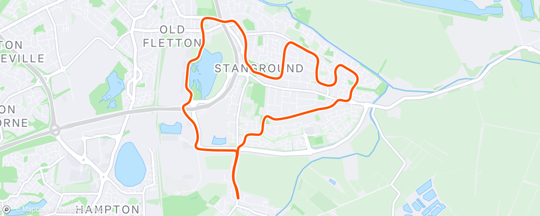 Map of the activity, Will take that I can manage 6 miles now