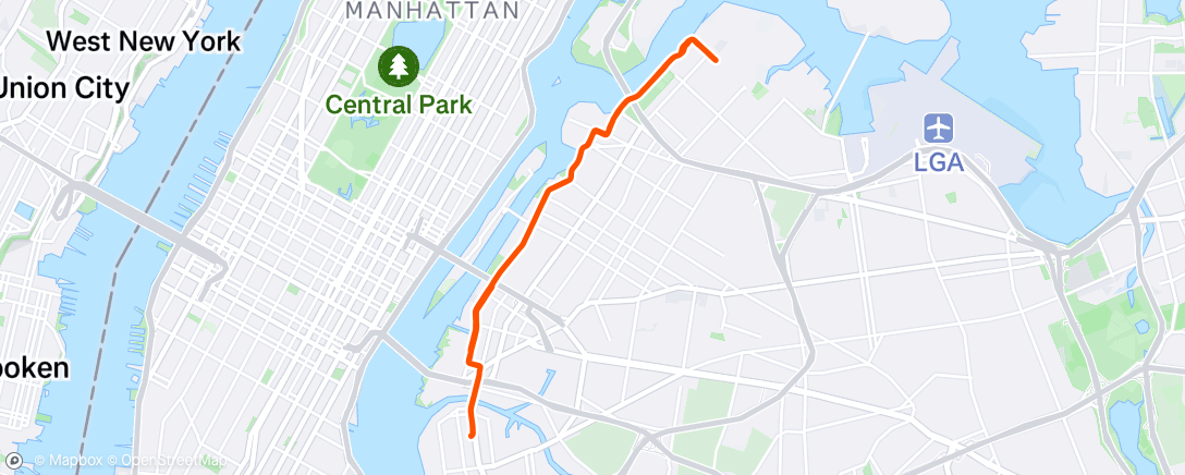 Map of the activity, Short long run