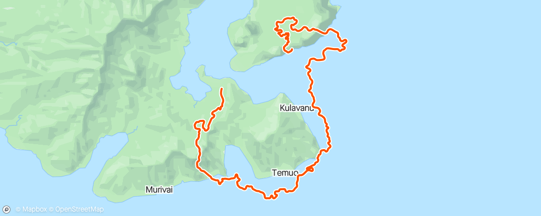 Map of the activity, Zwift - Time Trial in Watopia