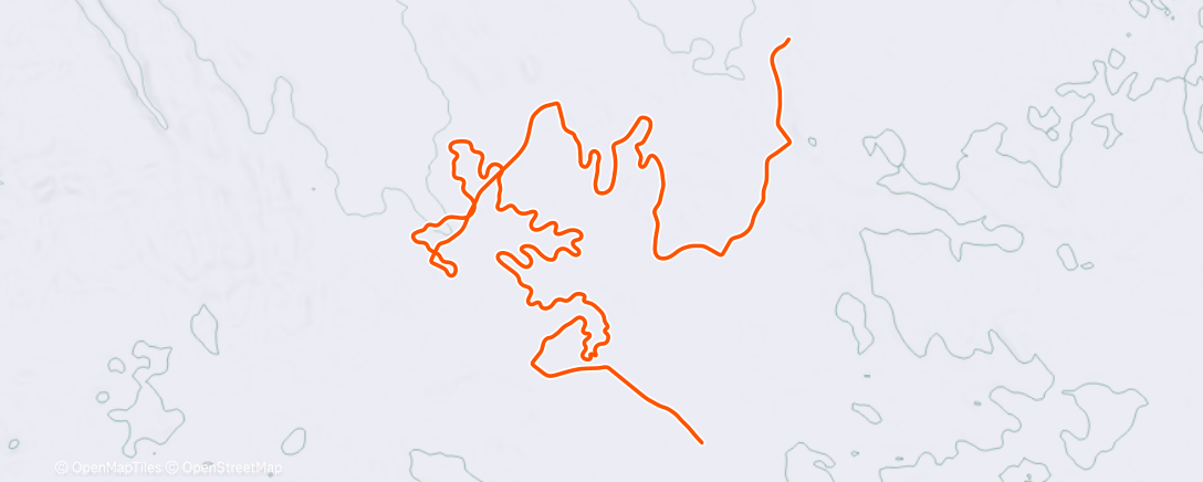 Map of the activity, MyWhoosh - Heritage Climb