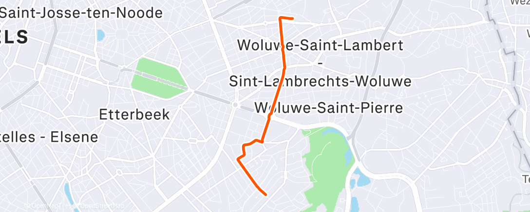 Map of the activity, Théâtre R