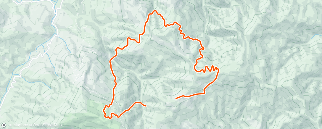 Map of the activity, Zwift - Taper Intervals in France