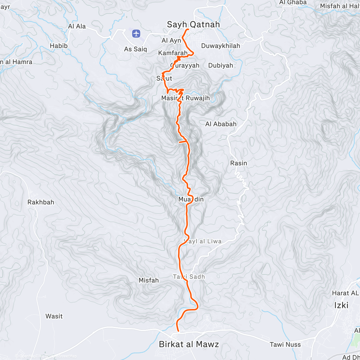 Map of the activity, À jamais le premier à traverser le canyon avec un vélo