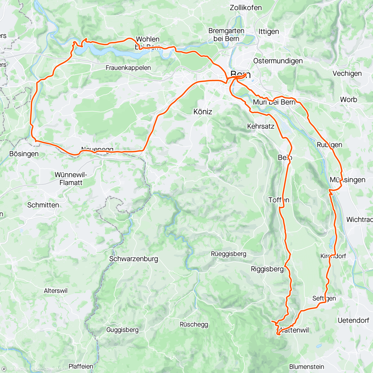 Carte de l'activité CMW Ride: Grundbach