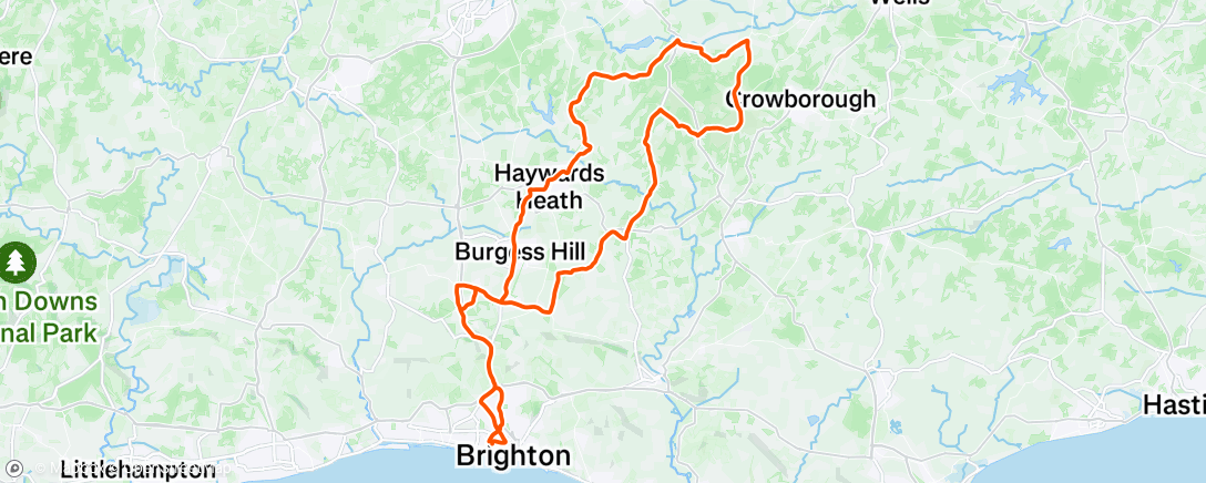 Map of the activity, Vince hid his disappointment well