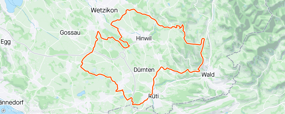 Map of the activity, Gravel vor de Schuel