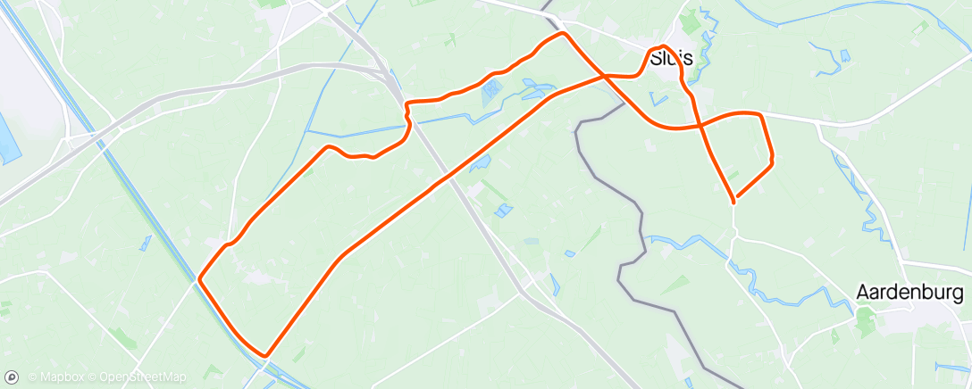 Map of the activity, Ritje met Patrick 🚴‍♂️🚴🏼‍♀️