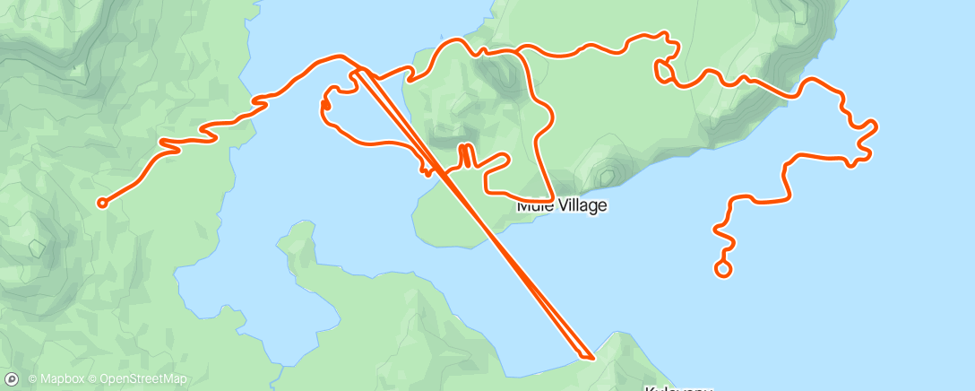 Map of the activity, Endurance Miles auf Zwift