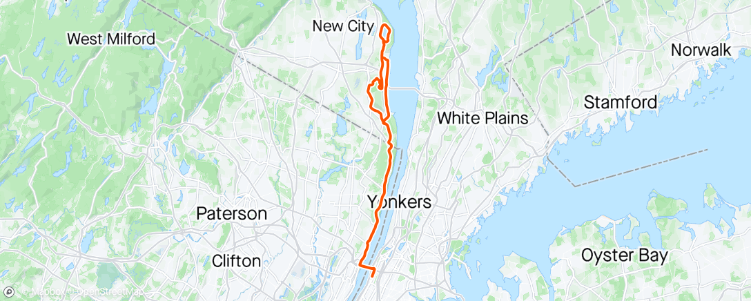 Mapa de la actividad (NYCC Attack Ride: Good company - great attack with Vlad)