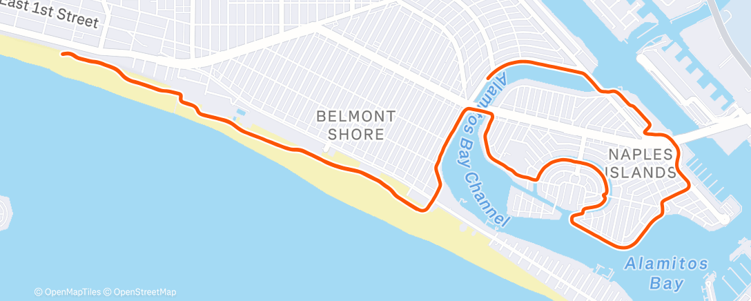 Карта физической активности (Lunch Run)