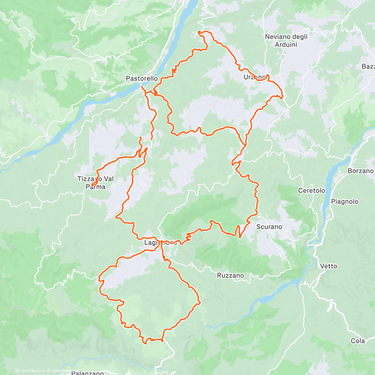 Map of the activity, 🌁Cambio di programma per evitare la nebbia 🌫️😶‍🌫️