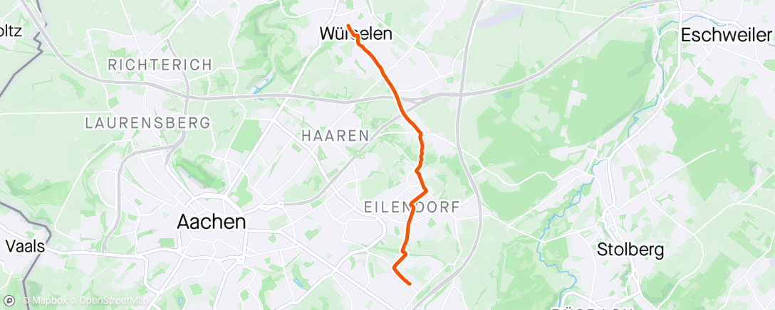 Map of the activity, Commute - schnell vor der Sintflut ins Homeoffice