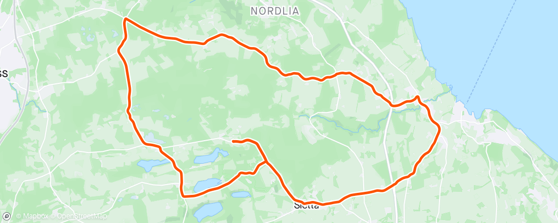 Map of the activity, Rolig z2
