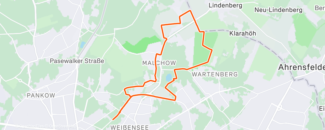 Map of the activity, 18K Zone 2