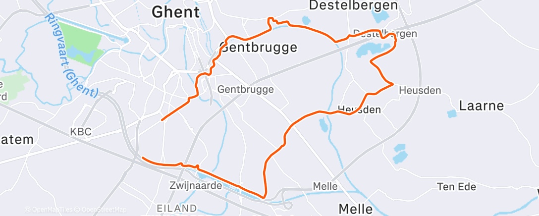 Mappa dell'attività Wielersport