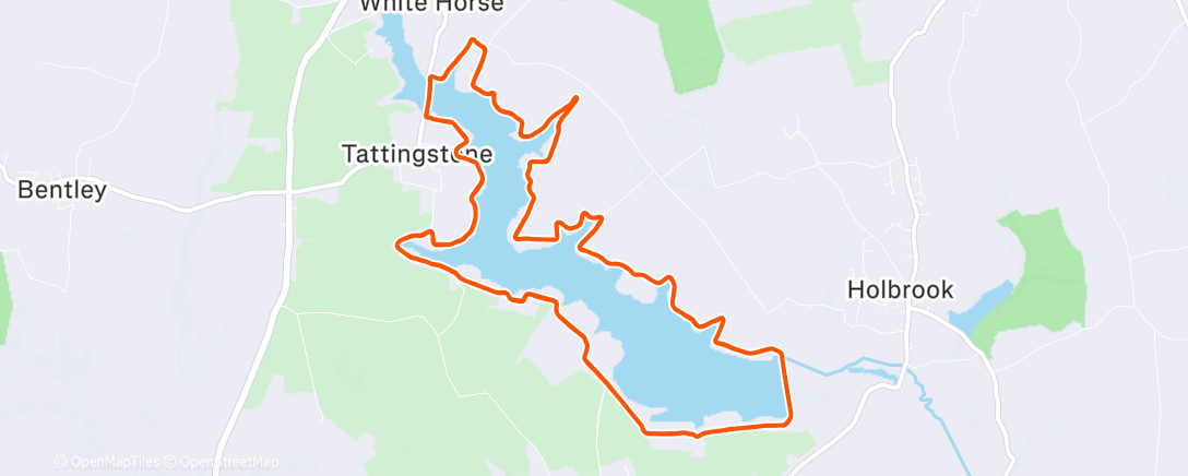 Map of the activity, SLR with Ben Falton