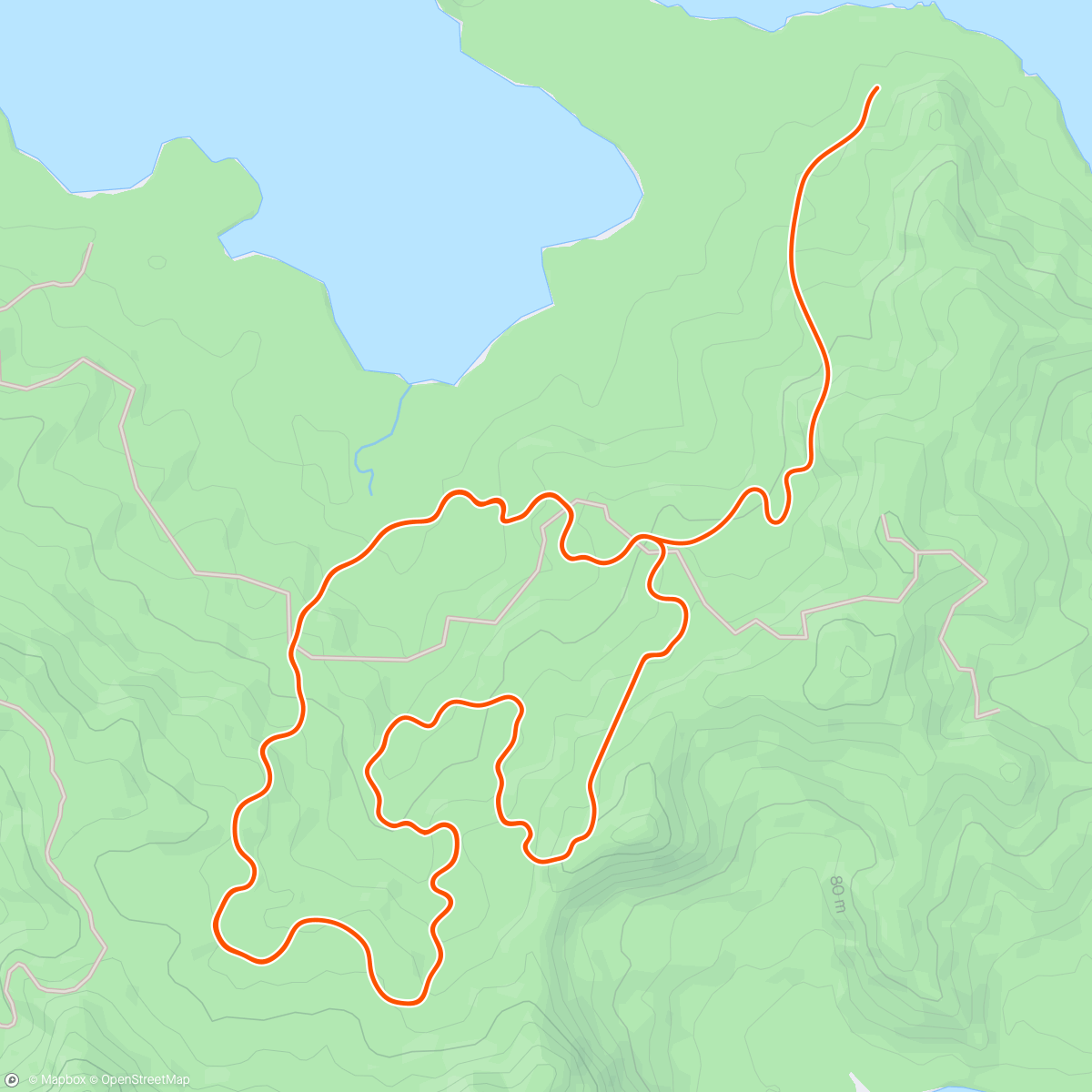 Map of the activity, Zwift - 24-1: Sweetspot 2,3x, prio1 in Watopia