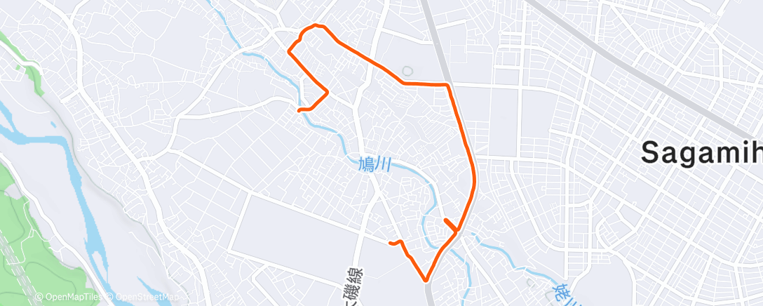 Mapa de la actividad (Morning Run 2)