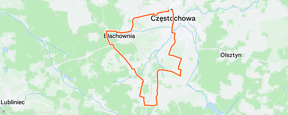 Map of the activity