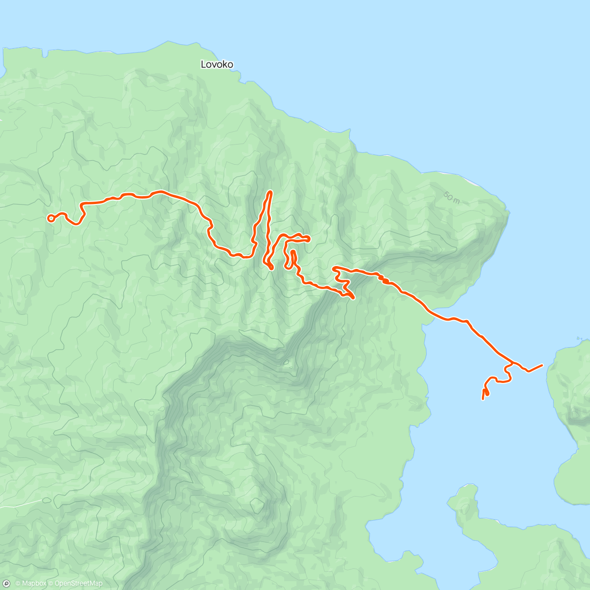 Карта физической активности (Zwift - Climb Portal: Col de la Madone at 100% Elevation in Watopia)