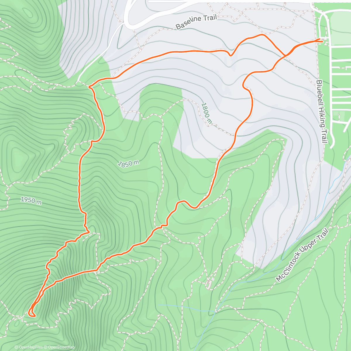 Map of the activity, First