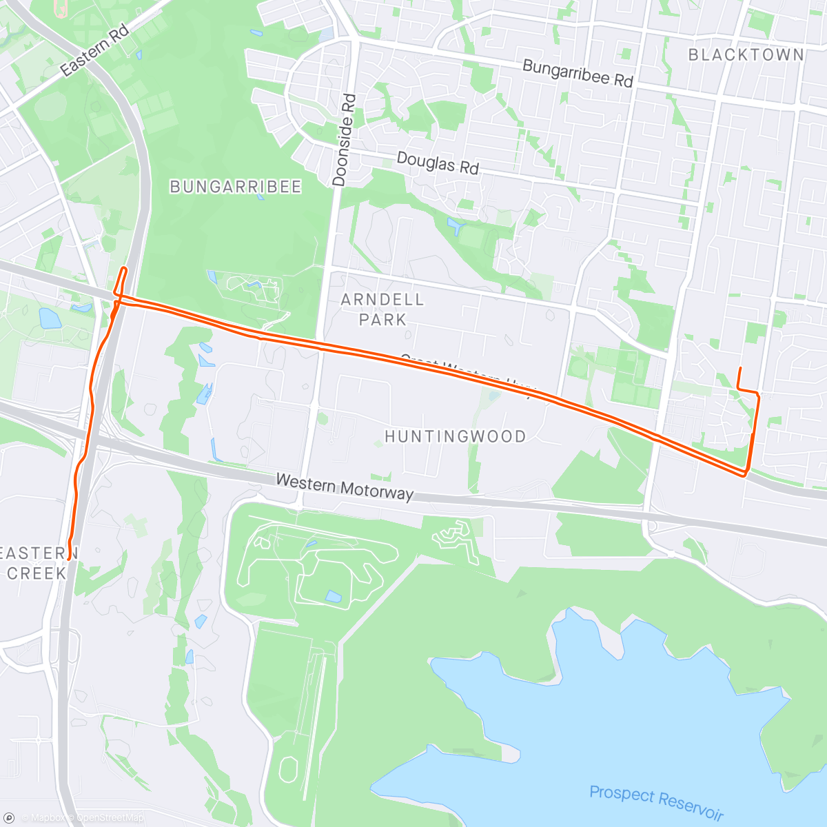 Map of the activity, 5 years since my last ride here
