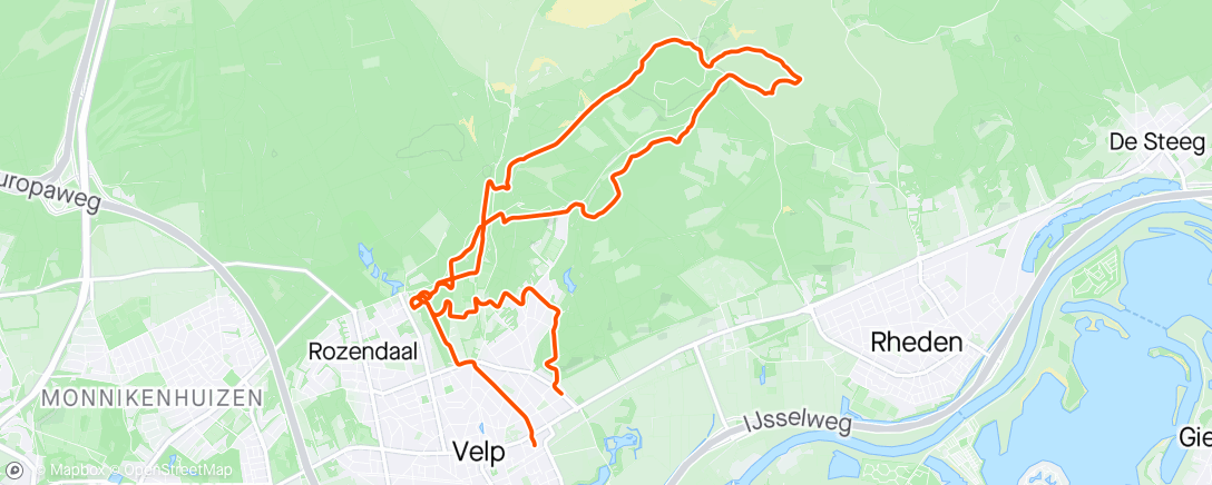 Map of the activity, Bostraining