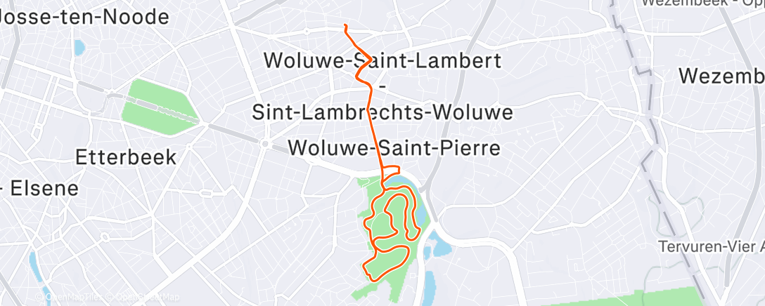 Карта физической активности (Tentative de reprise après long repos)