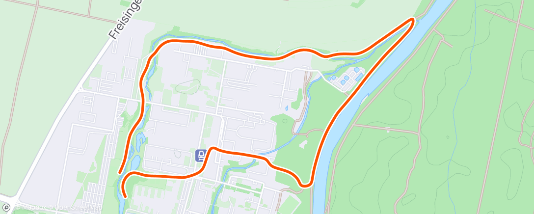 Mapa da atividade, Easy Run