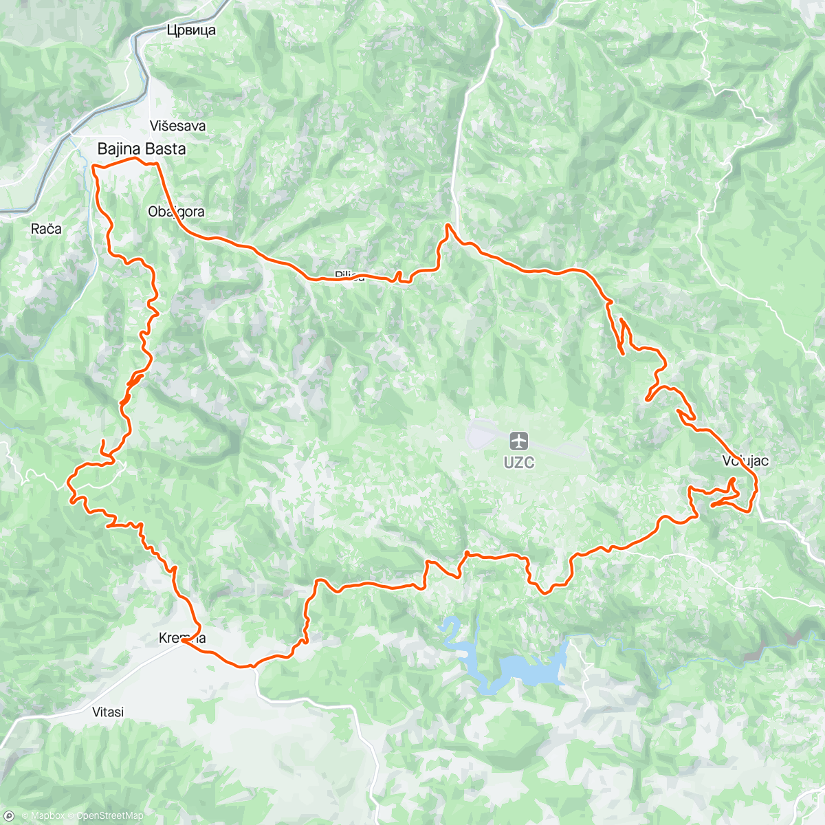 Map of the activity, Tara  ☁️🌦