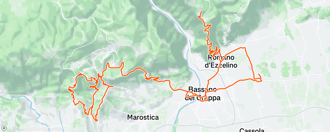 Peta aktivitas, Ciclismo