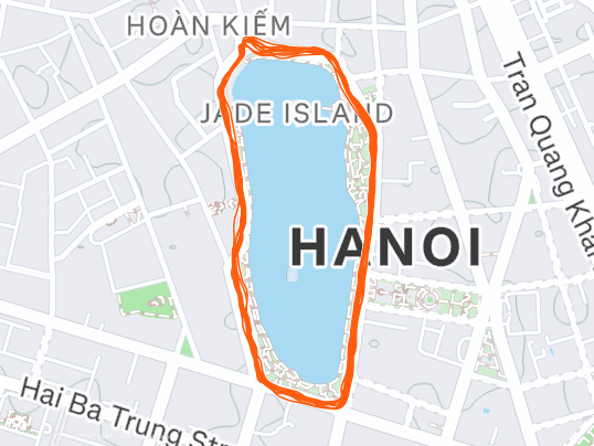 Thủ nhang 6:00 hồ Gươm tuần này 😃😃