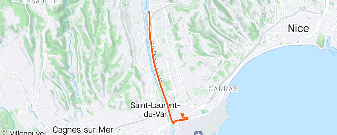 Map of the activity, Au frais du var ben non