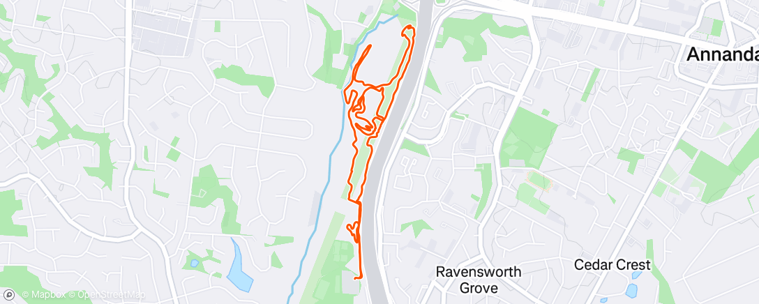 Map of the activity, W@W Pré-Ride w/ KC ⛈️🪦⚖️🐍🧃✊🏼⚰️🧲