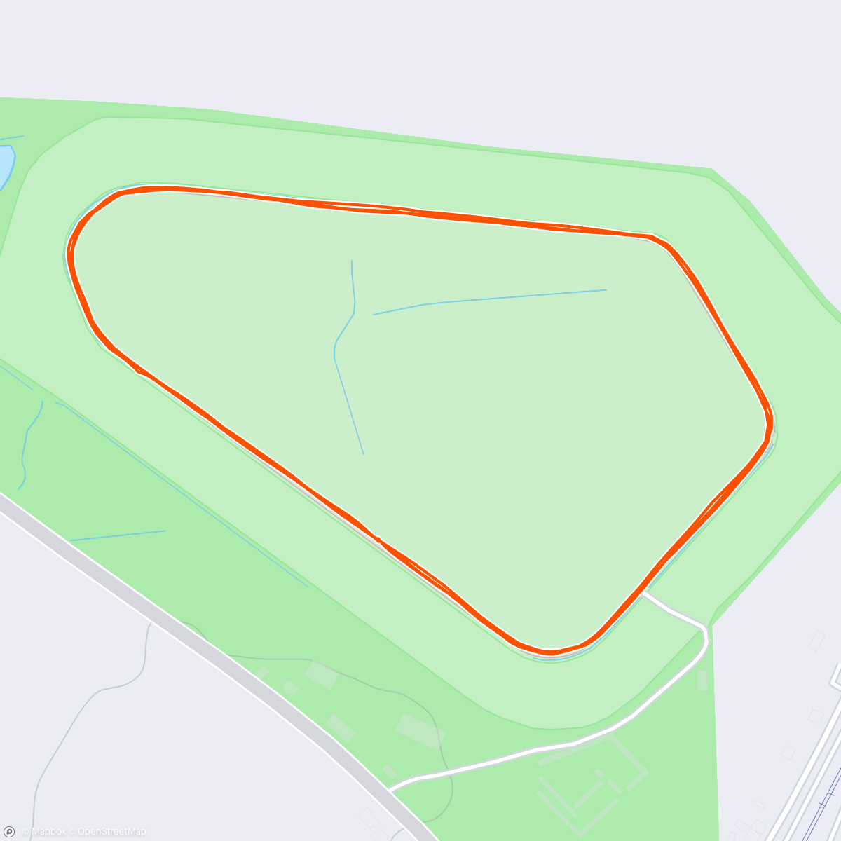 Map of the activity, Stroll around Tipperary racecourse
