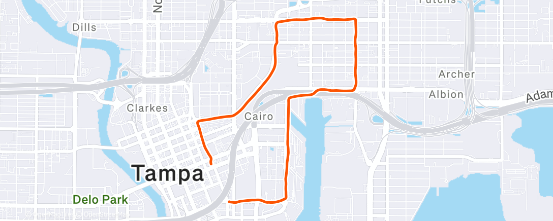 Map of the activity, Halloween Run 🧟‍♂️