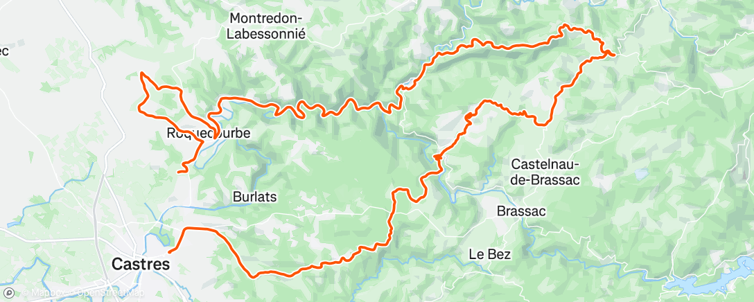 Carte de l'activité