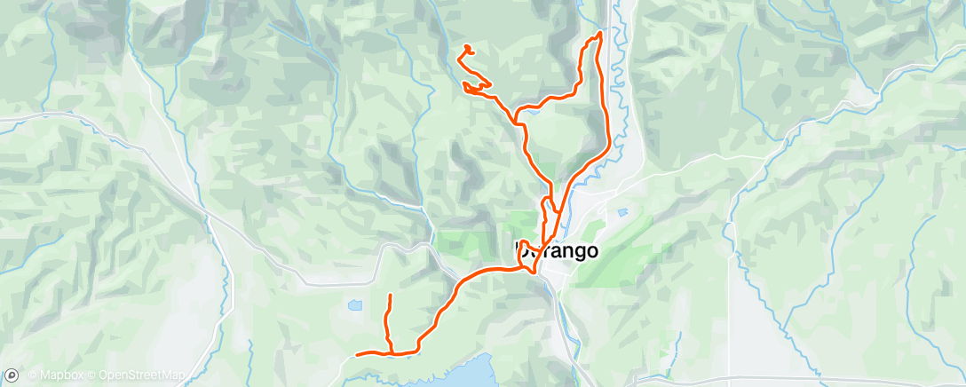 Map of the activity, 3x 20 zone salad